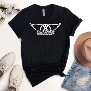 Aerosmith T-Shirt Graphic Tee Black